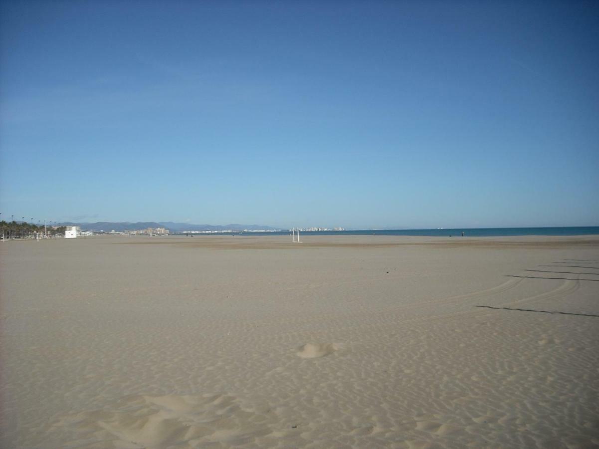 Piso Playa Patacona/Malvarrosa Valencie Exteriér fotografie